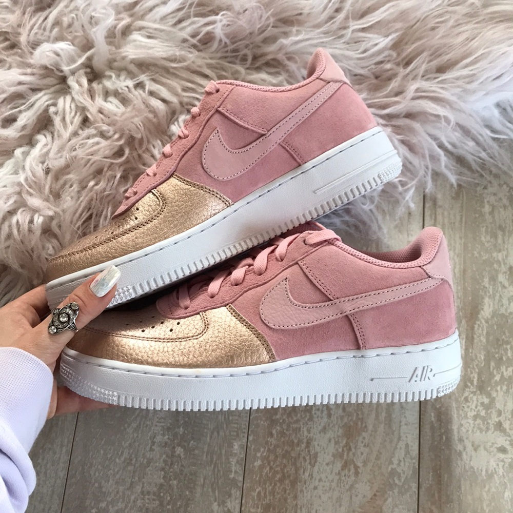 NWT🍬Nike Air Force 1 Rare Pink Suede - Picture 4 of 6